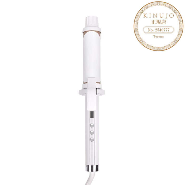 絹女 KINUJO カールアイロン 32mm 海外対応 新品未使用 絹女 KINUJO カールアイロン 38mm/32mm/26mm｜正規販売店Torenn