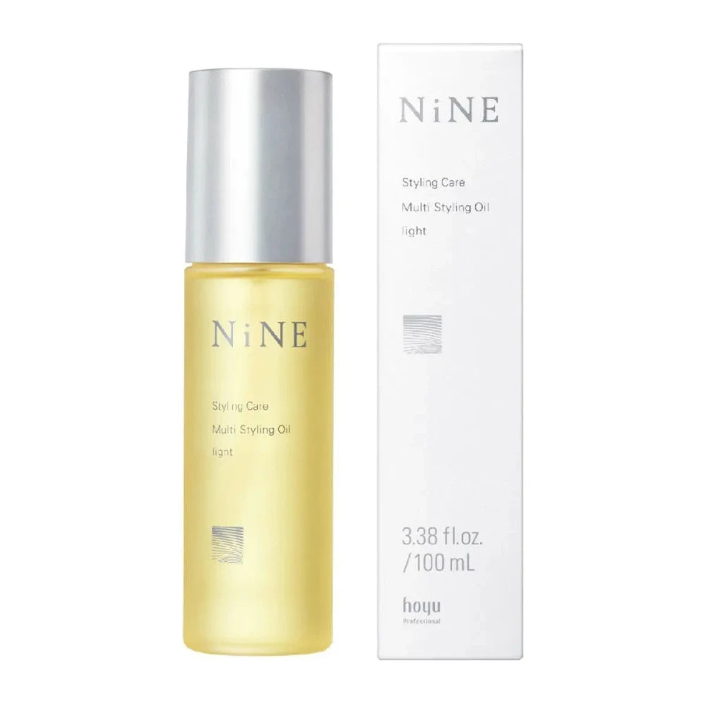 ナイン NINE マルチスタイリングオイル ライト 100mL｜軽やかでツヤの