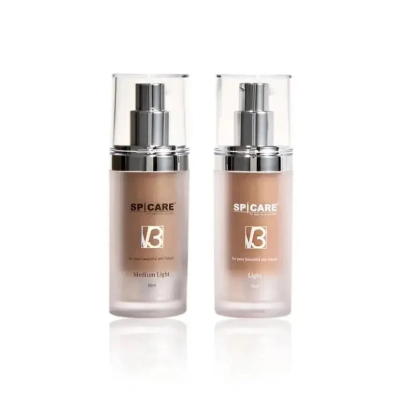 SPICARE V3 ファンデーション Light / Medium Light 30mL ボトル2本の商品画像